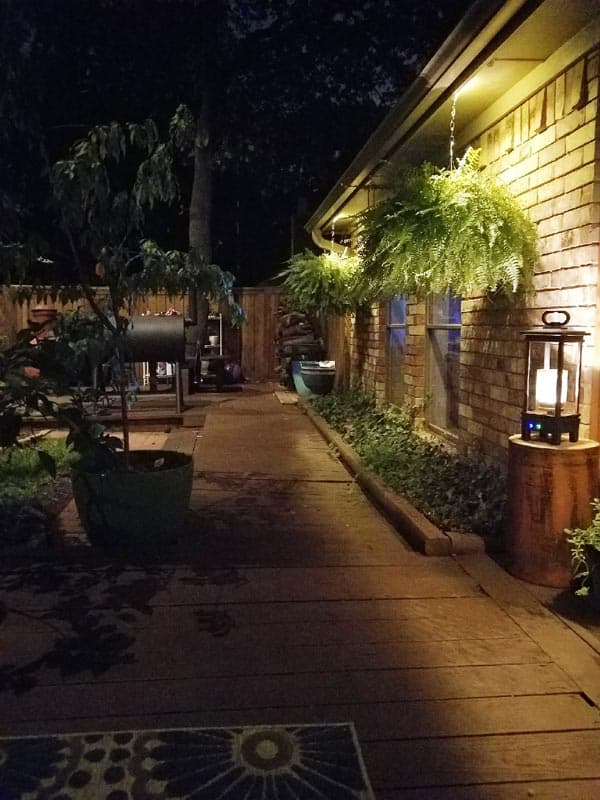 Deck and Patio Lighting Installation 2