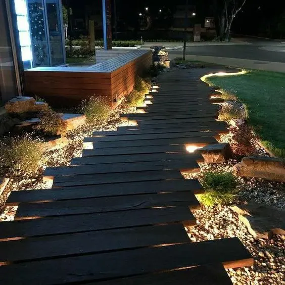 Pathway Lighting Installation FortWorth 1